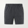 Straight-Leg Cotton-Jersey Shorts Straight-Leg Cotton-Jersey Shorts
