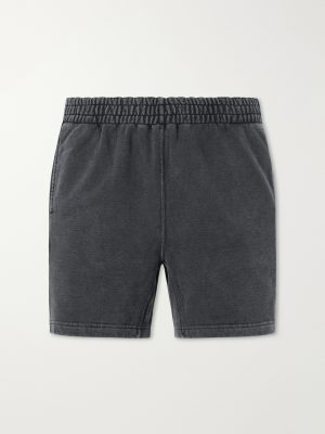 Straight-Leg Cotton-Jersey Shorts