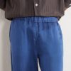 Straight-Leg Silk and Cotton-Blend Satin Trousres - CU