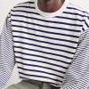 Striped Cotton-Jersey T-Shirt - CU Striped Cotton-Jersey T-Shirt - CU