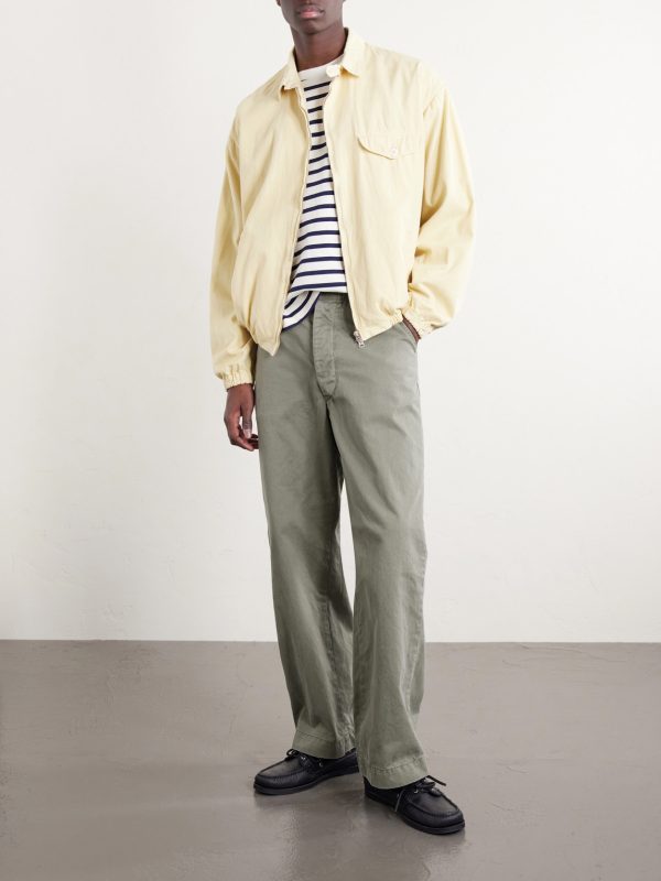 Striped Cotton-Jersey T-Shirt - OU Striped Cotton-Jersey T-Shirt - OU