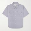 Checked Cotton-Poplin Shirt