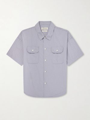 Checked Cotton-Poplin Shirt Checked Cotton-Poplin Shirt