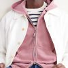 Cotton-Jersey Zip-Up Hoodie - CU Cotton-Jersey Zip-Up Hoodie - CU