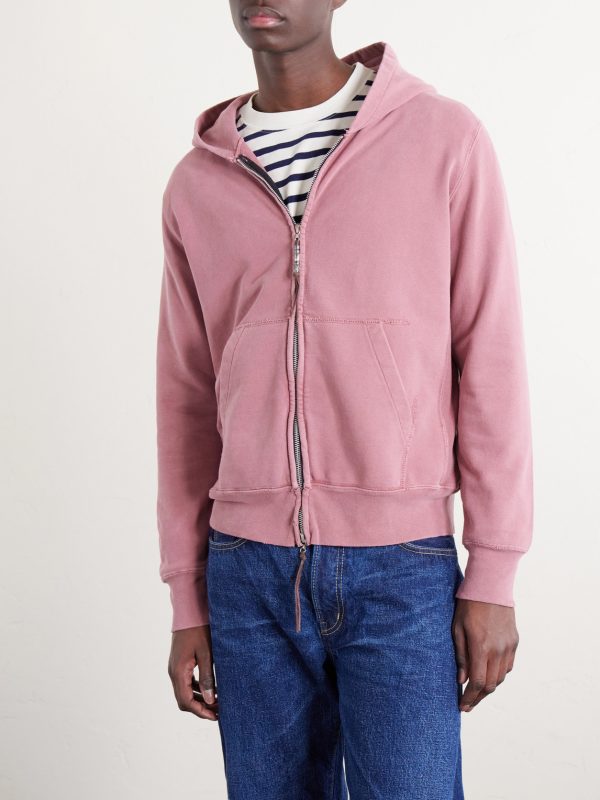 Cotton-Jersey Zip-Up Hoodie - FR Cotton-Jersey Zip-Up Hoodie - FR