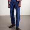 1954 Straight-Leg Cropped Distressed Jeans - FR 1954 Straight-Leg Cropped Distressed Jeans - FR