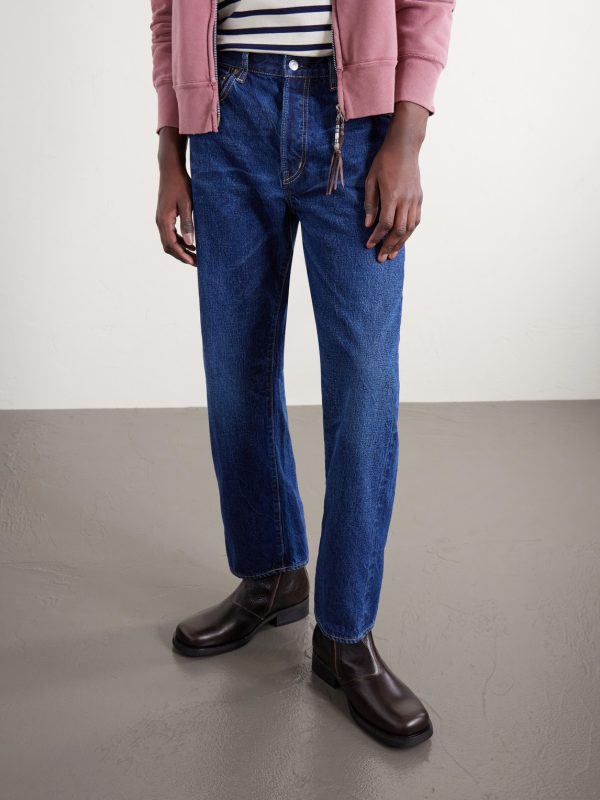 1954 Straight-Leg Cropped Distressed Jeans - FR 1954 Straight-Leg Cropped Distressed Jeans - FR
