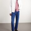 1954 Straight-Leg Cropped Distressed Jeans - OU 1954 Straight-Leg Cropped Distressed Jeans - OU