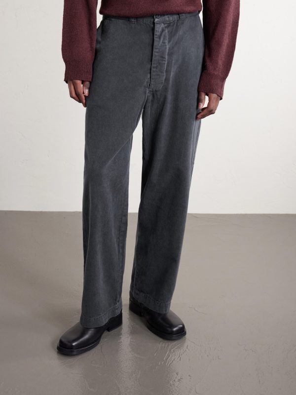 Straight-Leg Cotton-Twill Trousers - FR Straight-Leg Cotton-Twill Trousers - FR