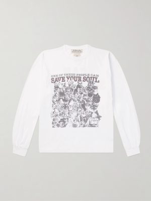 Printed Cotton-Jersey T-Shirt