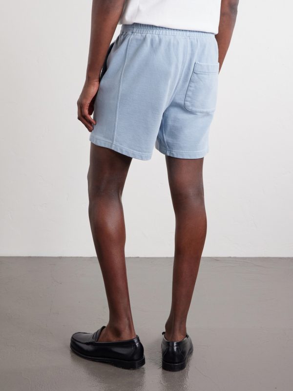 Straight-Leg Cotton-Jersey Shorts - BK