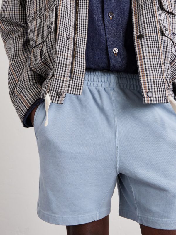 Straight-Leg Cotton-Jersey Shorts - CU