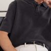 Garment-Dyed Cotton-Piqué Polo Shirt - CU Garment-Dyed Cotton-Piqué Polo Shirt - CU
