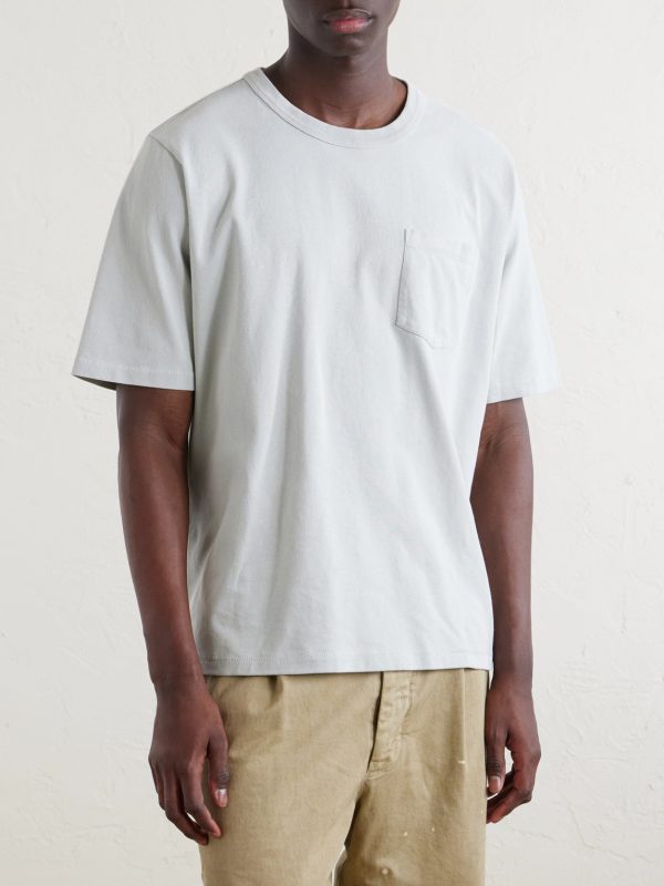 Garment-Dyed Cotton-Jersey T-Shirt - FR