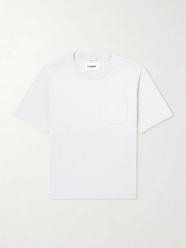Garment-Dyed Cotton-Jersey T-Shirt