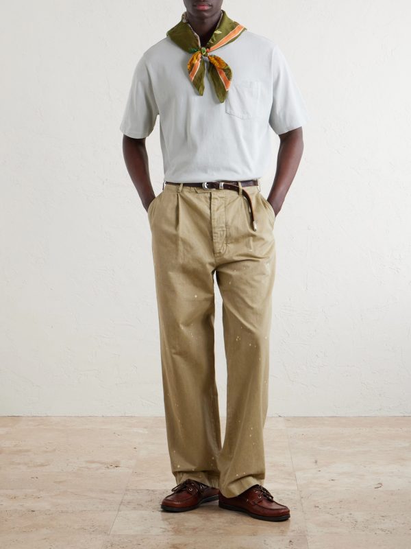 Garment-Dyed Cotton-Jersey T-Shirt - OU