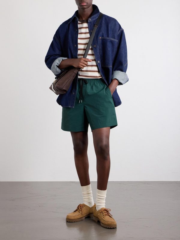 Shell Drawstring Shorts - OU Shell Drawstring Shorts - OU