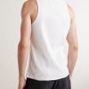 Ribbed Cotton Tank Top - BK