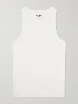 Ribbed Cotton Tank Top