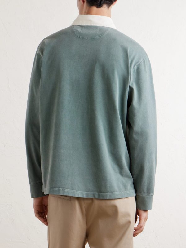 Cotton-Jersey Polo Shirt - BK Cotton-Jersey Polo Shirt - BK