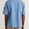 Patchwork Cotton Shirt - BK Patchwork Cotton Shirt - BK