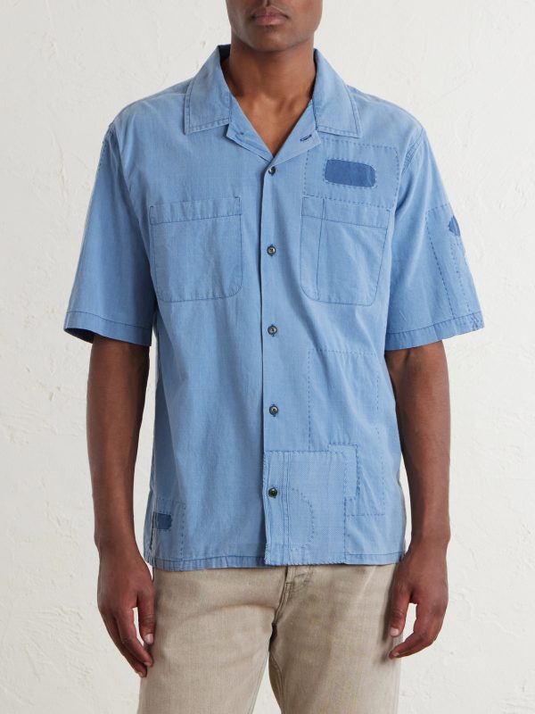 Patchwork Cotton Shirt - FR Patchwork Cotton Shirt - FR