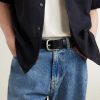 3cm Leather Belt - OU 3cm Leather Belt - OU