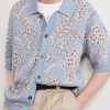 Trellis Knitted Organic Cotton Shirt - CU Trellis Knitted Organic Cotton Shirt - CU