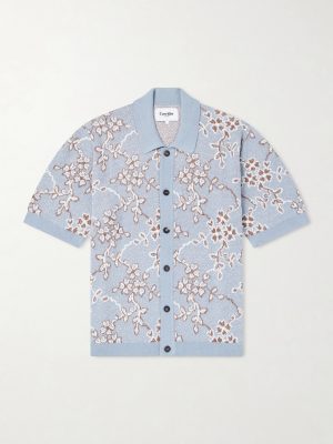 Trellis Knitted Organic Cotton Shirt Trellis Knitted Organic Cotton Shirt