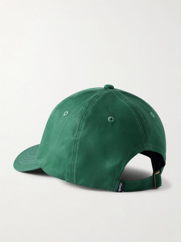 NY NY Embroidered Cotton-Twill Baseball Cap - BK