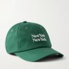 NY NY Embroidered Cotton-Twill Baseball Cap
