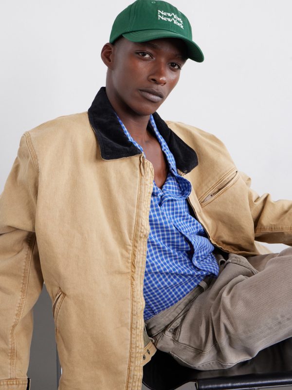 NY NY Embroidered Cotton-Twill Baseball Cap - OU