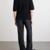 Pointelle-Knit Cotton Shirt - BK