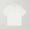 Convertible-Collar Checked Cotton Shirt Convertible-Collar Checked Cotton Shirt