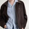 Convertible-Collar Striped Cotton and Linen-Blend Shirt - CU Convertible-Collar Striped Cotton and Linen-Blend Shirt - CU