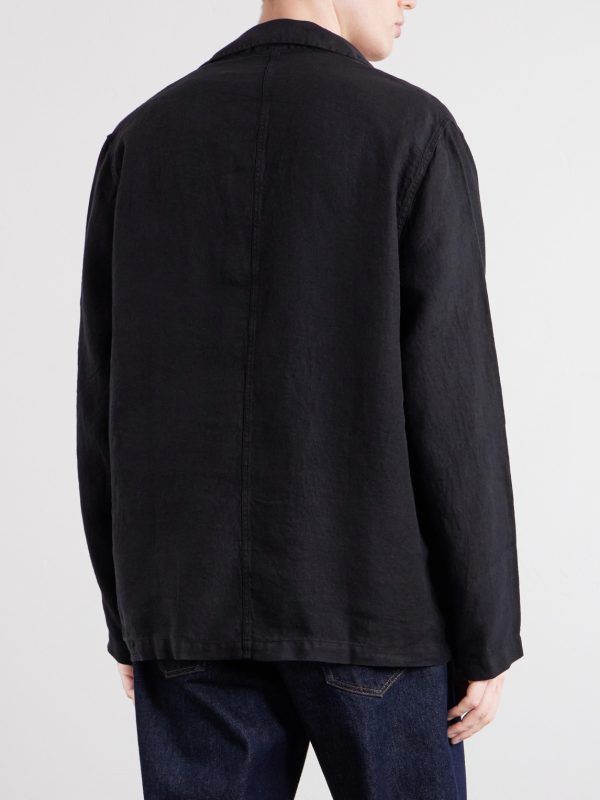 Linen Blazer - BK Linen Blazer - BK