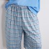 Ressa Straight-Leg Checked Casual Shorts - CU Ressa Straight-Leg Checked Casual Shorts - CU
