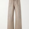 Wide-Leg Paint-Splattered Cotton-Twill Trousers Wide-Leg Paint-Splattered Cotton-Twill Trousers