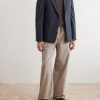 Wide-Leg Paint-Splattered Cotton-Twill Trousers - OU Wide-Leg Paint-Splattered Cotton-Twill Trousers - OU