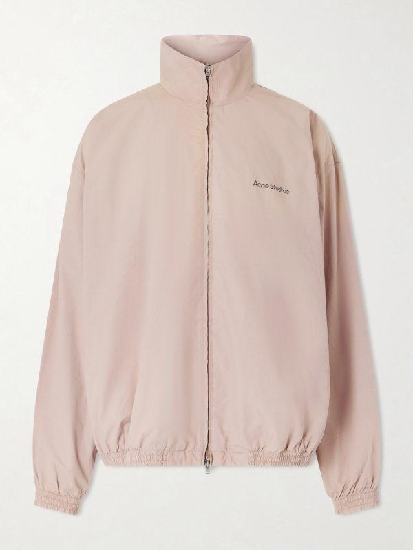 Olando Logo-Print Cotton-Poplin Jacket Olando Logo-Print Cotton-Poplin Jacket