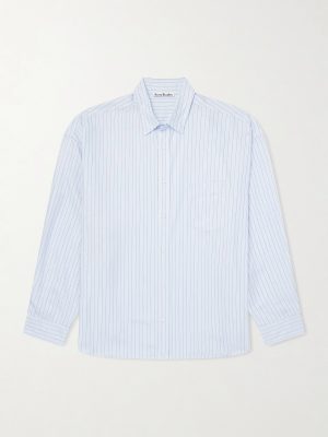 Pinstriped Lyocell Shirt