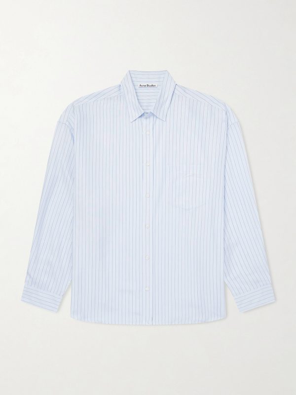 Pinstriped Lyocell Shirt Pinstriped Lyocell Shirt
