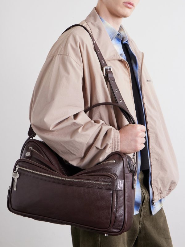 Camero Camera Leather Messenger Bag - E2 Camero Camera Leather Messenger Bag - E2