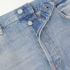 Stain-printed Straight-Leg Cotton Jeans - E1 Stain-printed Straight-Leg Cotton Jeans - E1