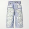 Judda Rose Printed Cotton Shorts