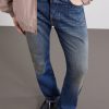Straight-Leg Cotton Jeans - CU