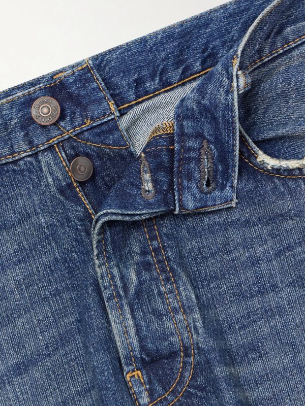 Straight-Leg Cotton Jeans - E1