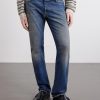 Straight-Leg Cotton Jeans - FR