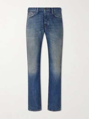 Straight-Leg Cotton Jeans Straight-Leg Cotton Jeans