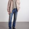 Straight-Leg Cotton Jeans - OU
